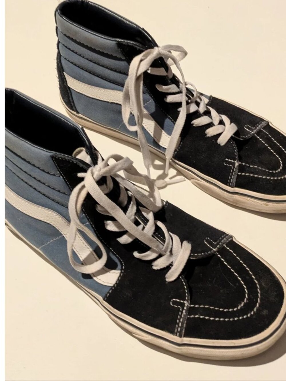 Vans Off the Wall Gym Shoes Men Size 1 1 High Tops Sold As Is